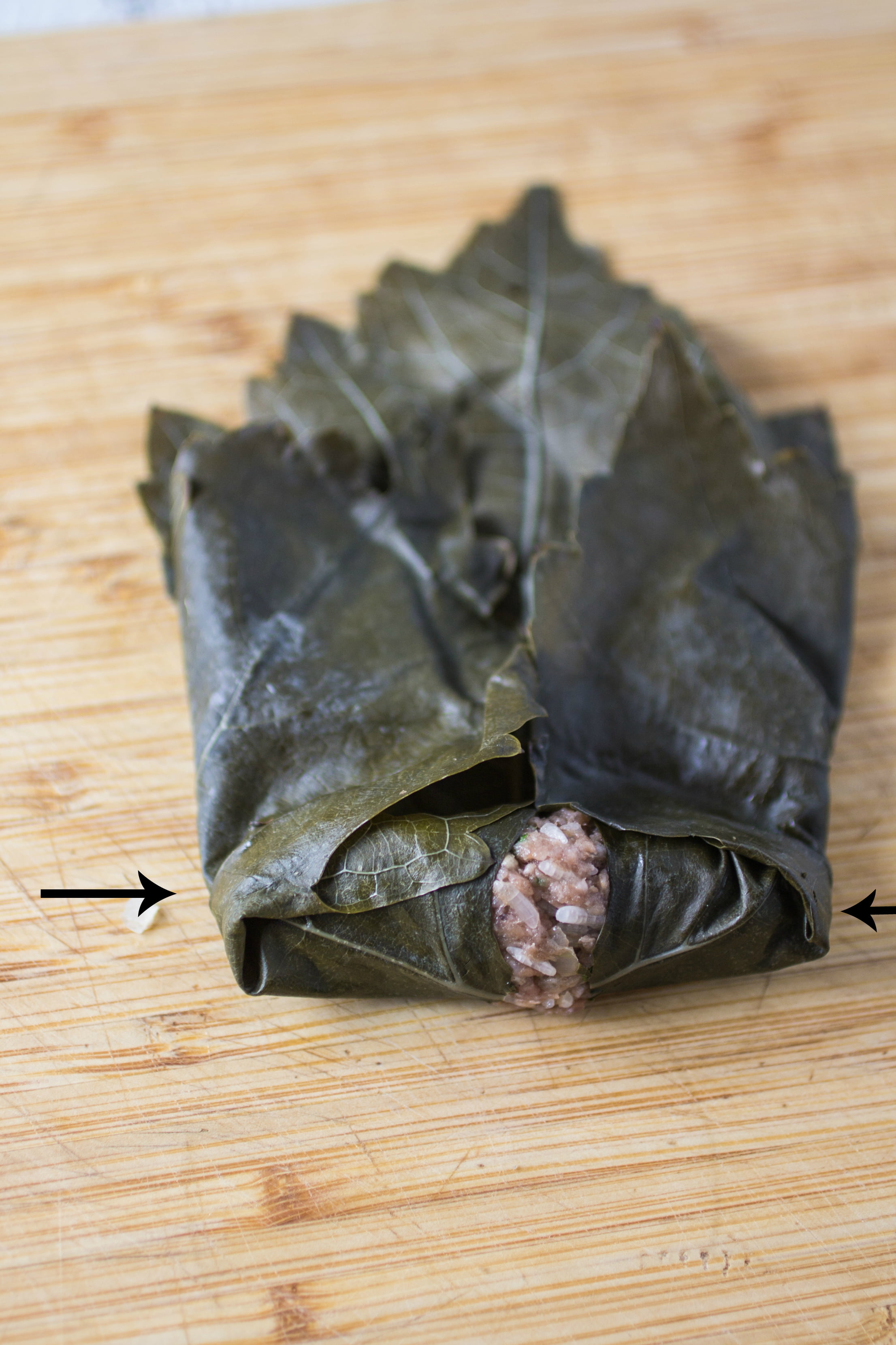 Meat & Rice Stuffed Grape Leaves Olivia's Cuisine