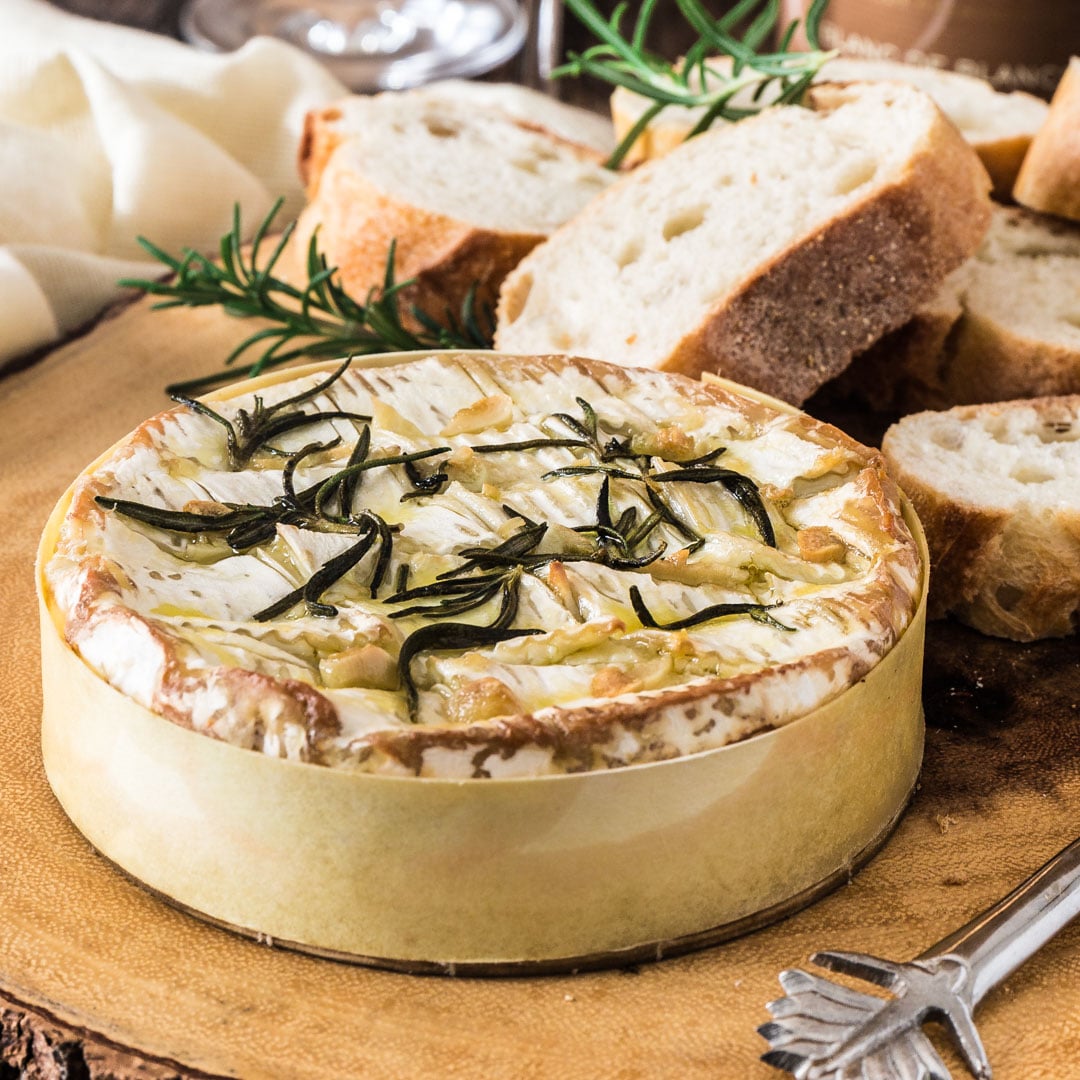 Baked Camembert with Garlic and Rosemary Olivia's Cuisine