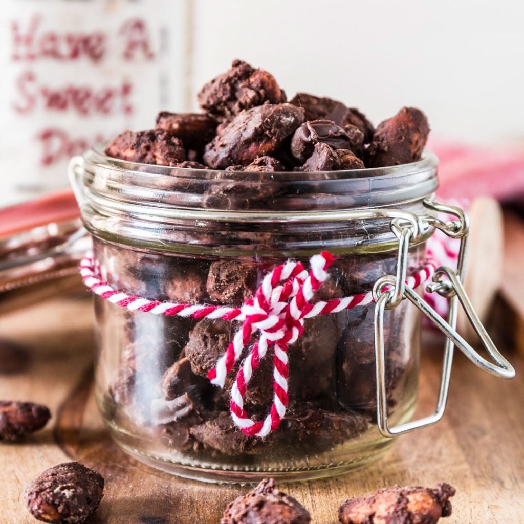 Spiced Chocolate Covered Almonds Olivia's Cuisine