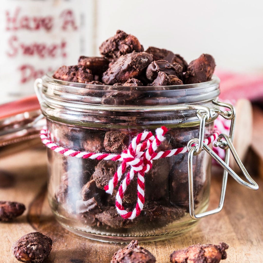 Spiced Chocolate Covered Almonds Olivia's Cuisine