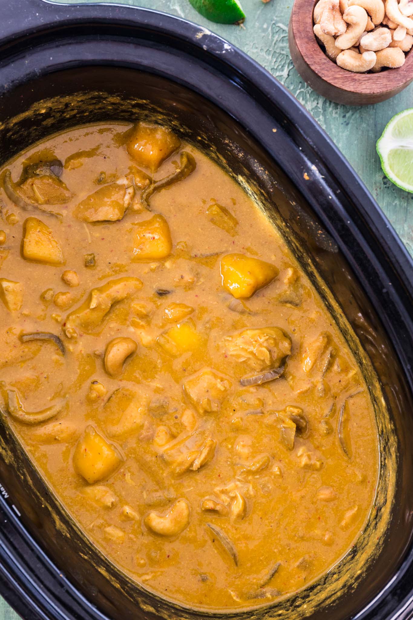 Slow Cooker Chicken Mango Curry - Olivia&amp;#39;s Cuisine