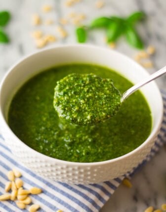 Homemade Basil Pesto