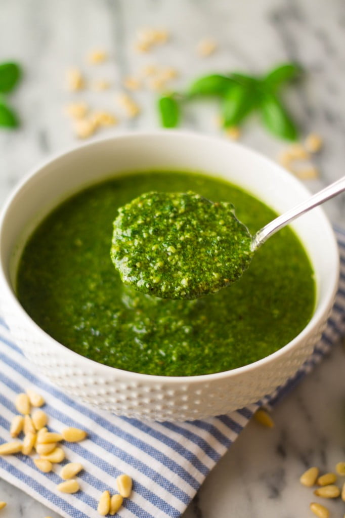 Homemade Basil Pesto