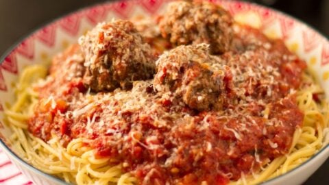 Spaghetti With Meatballs Lady And The Tramp Olivia S Cuisine