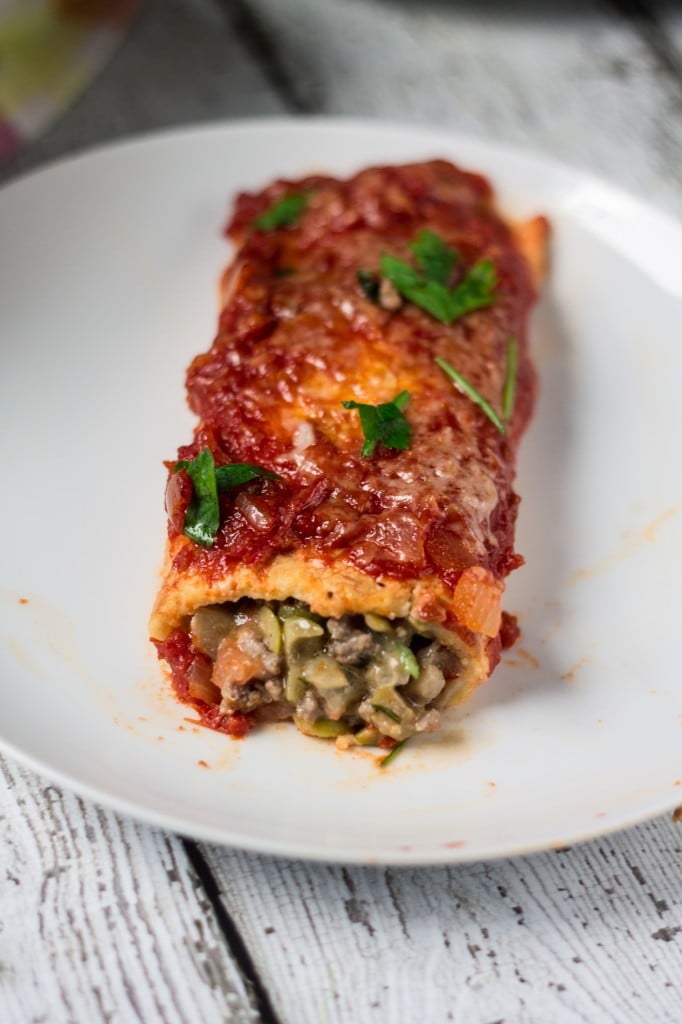 Brazilian Beef and Cheese Enchiladas | www.oliviascuisine.com