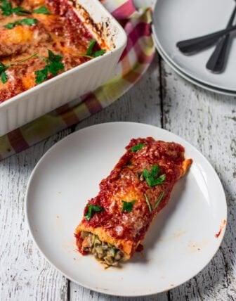 Brazilian Beef and Cheese Enchiladas