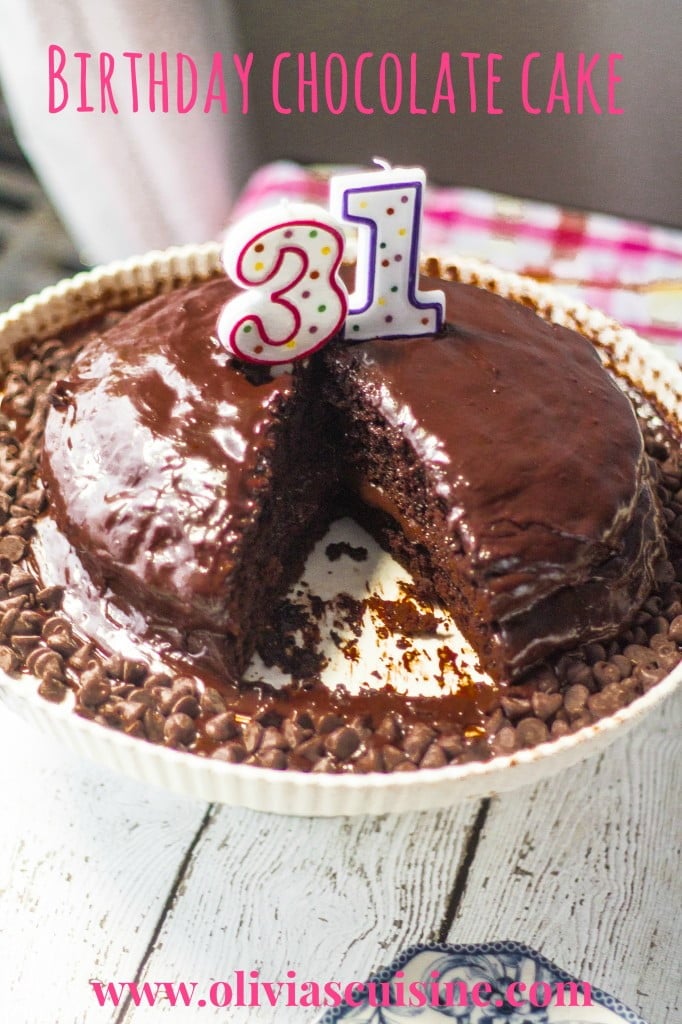 Birthday Chocolate Cake - 85
