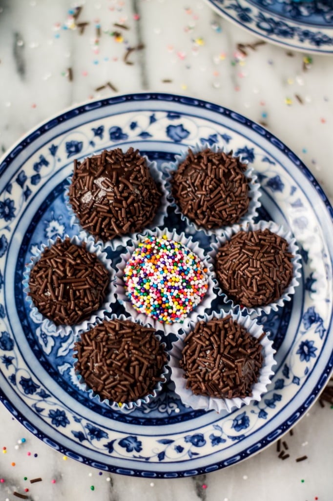 Traditional Brigadeiro (Brazilian Fudge Balls) | www.oliviascuisine.com