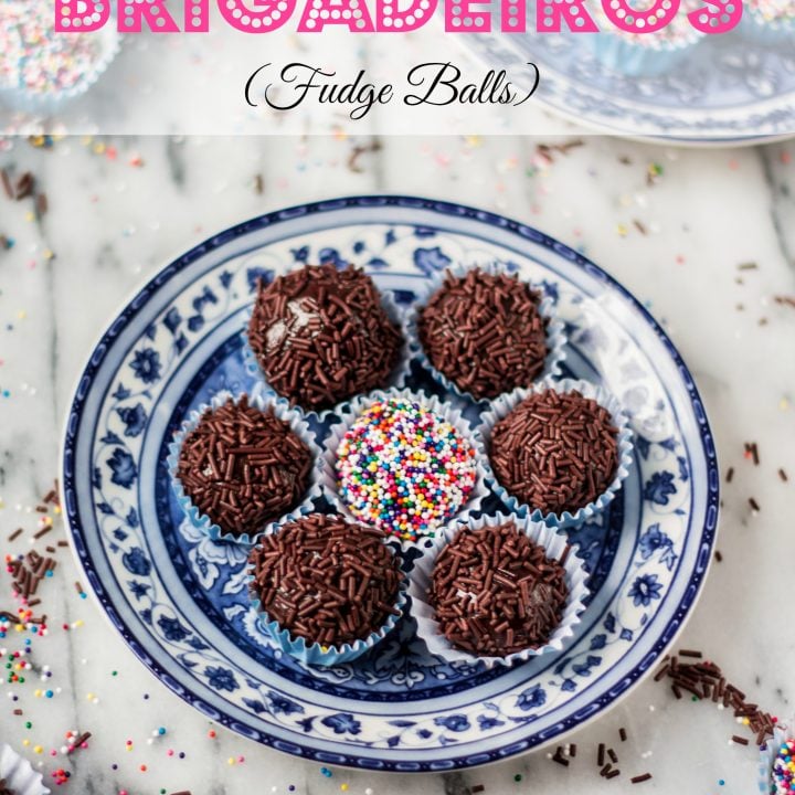 Traditional Brigadeiro (Brazilian Fudge Balls) | www.oliviascuisine.com