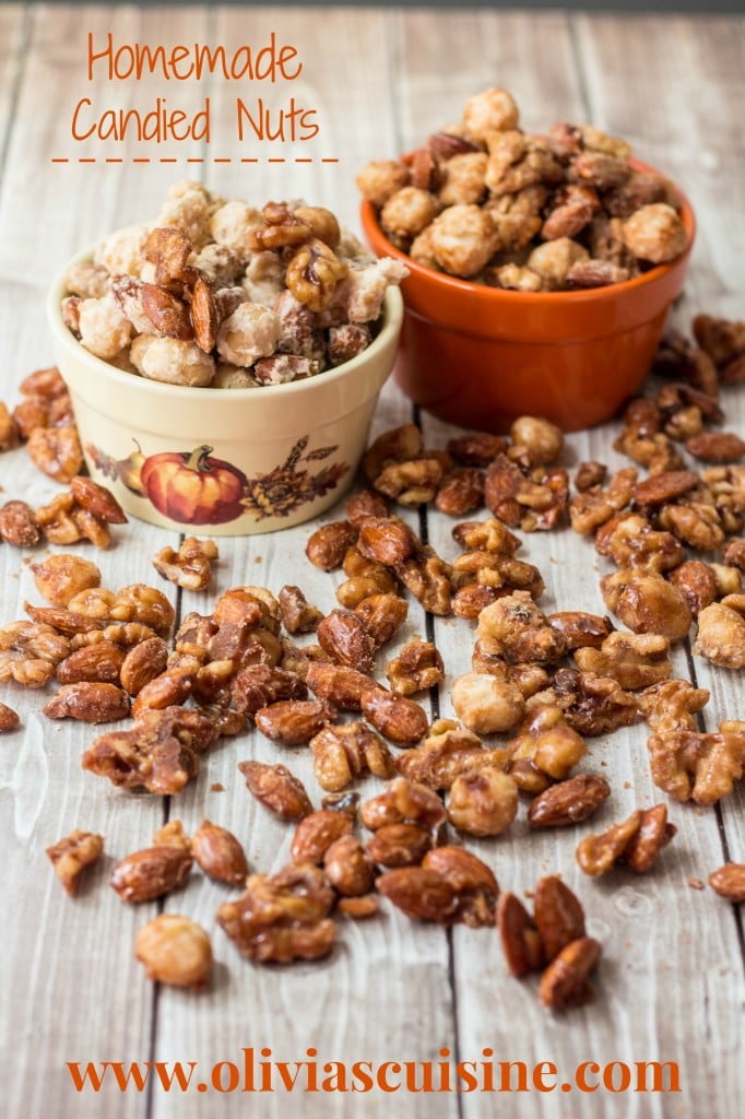 Homemade Candied Nuts | www.oliviascuisine.com