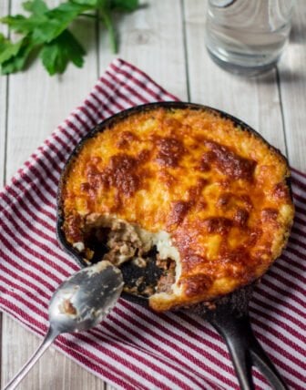 Beef and Mashed Potatoes Casserole (Brazilian Escondidinho)