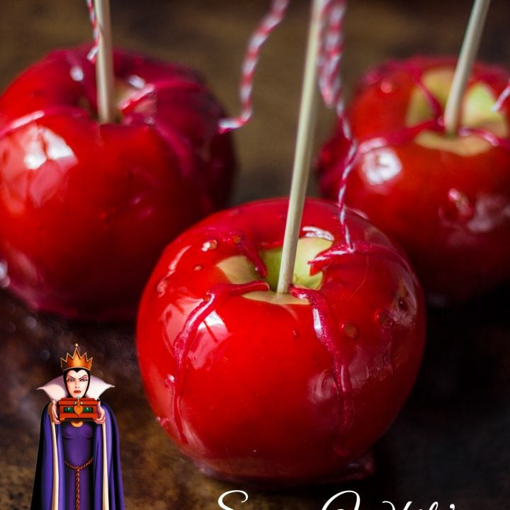 From the Disney Gourmet Series - Snow White's Poison Apples - www.oliviascuisine.com