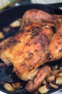 Roasted Chicken with 40 Cloves of Garlic | www.oliviascuisine.com