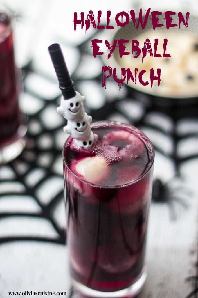 Halloween Eyeball Punch | www.oliviascuisine.com