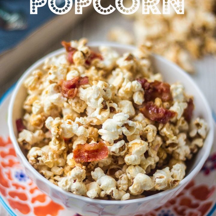 Maple Bacon Popcorn | www.oliviascuisine.com