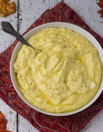 Creamy Onion and Garlic Mashed Potatoes