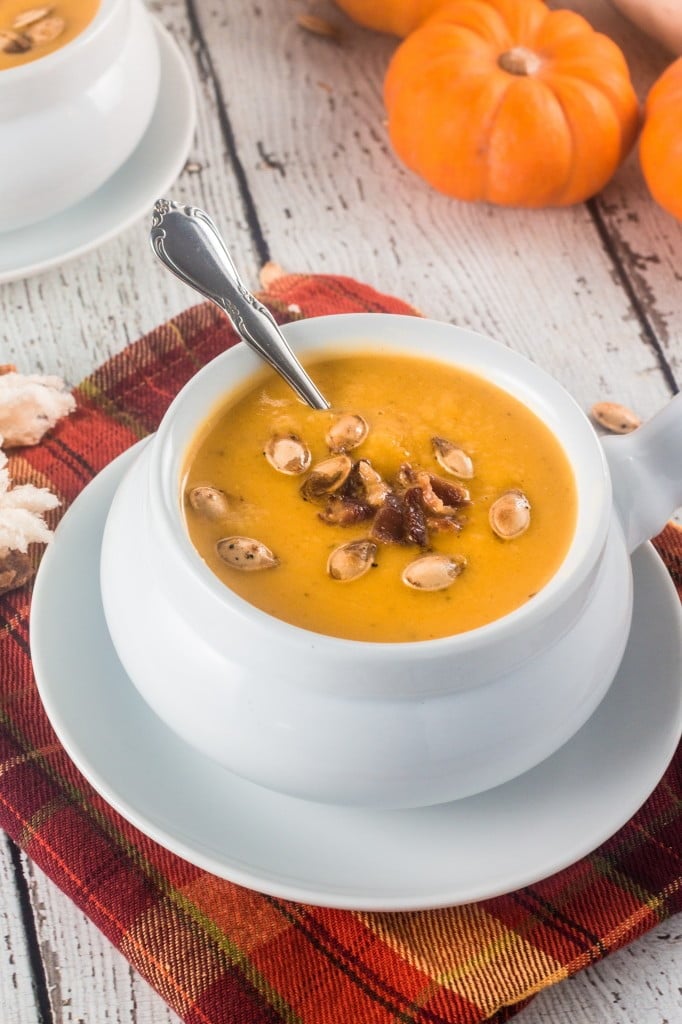 The Disney Gourmet Series - Cinderella's Pumpkin Soup | www.oliviascuisine.com