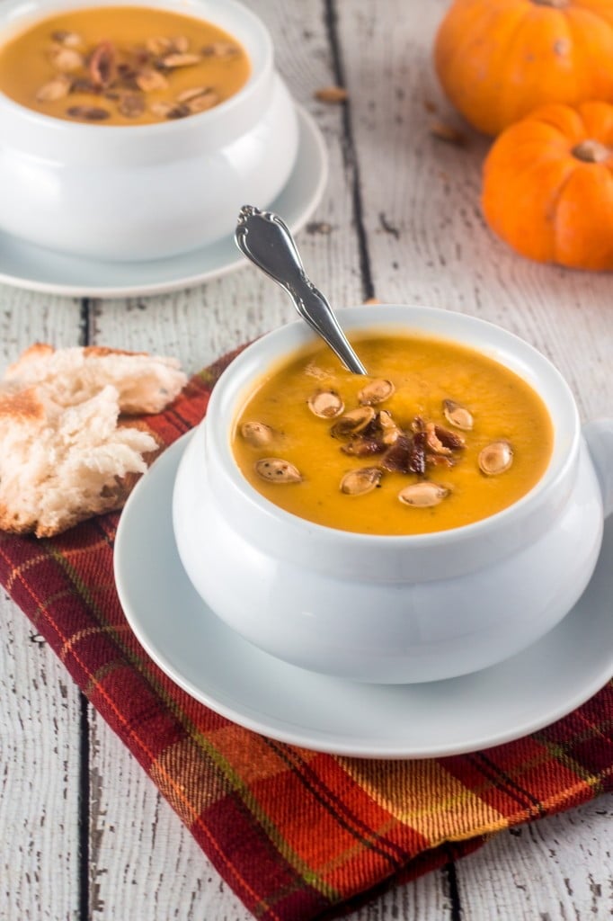 The Disney Gourmet Series - Cinderella's Pumpkin Soup | www.oliviascuisine.com