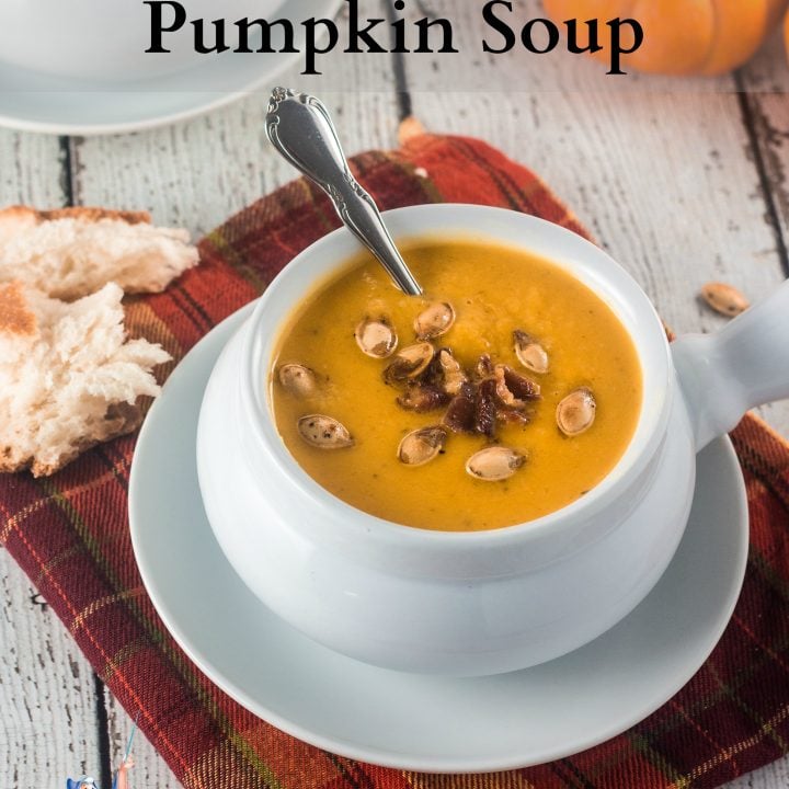 The Disney Gourmet Series - Cinderella's Pumpkin Soup | www.oliviascuisine.com