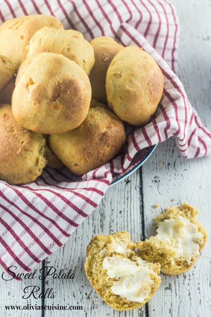 Sweet Potato Rolls | www.oliviascuisine.com