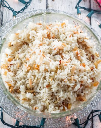 Rice With Almonds and Raisins