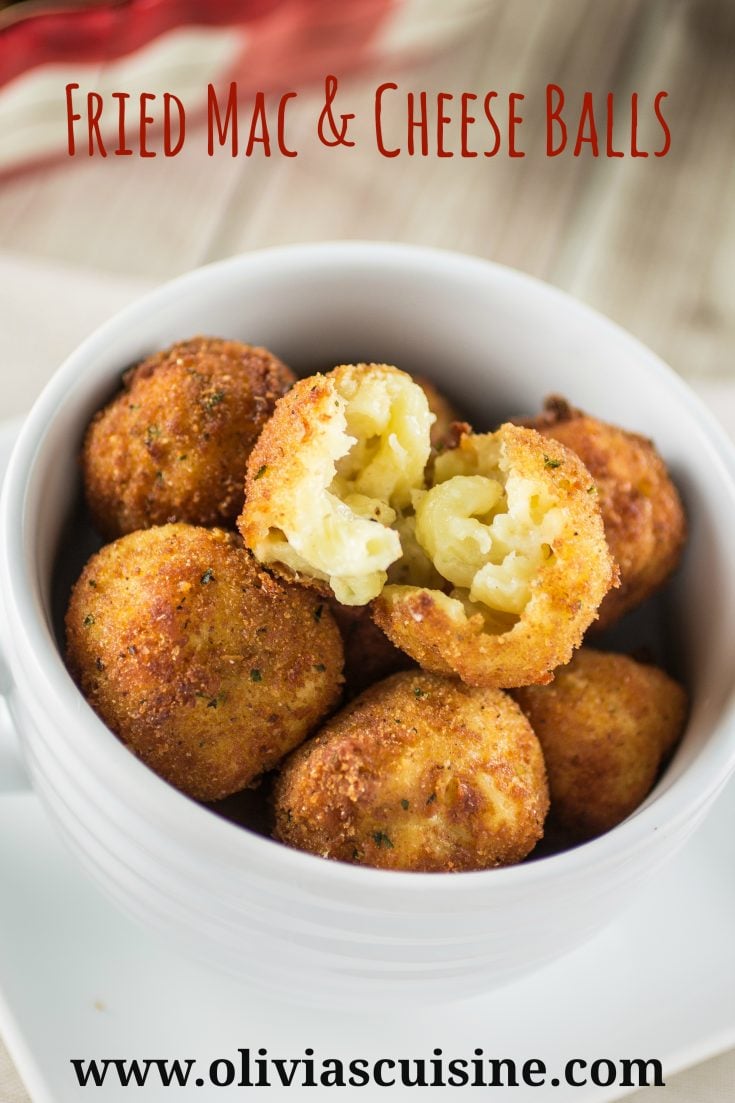 Fried Mac and Cheese Balls - 18