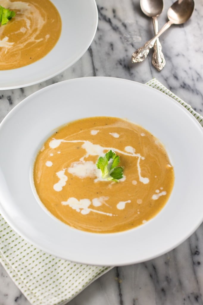 Sweet Potato Soup (with secret ingredient) | www.oliviascuisine.com