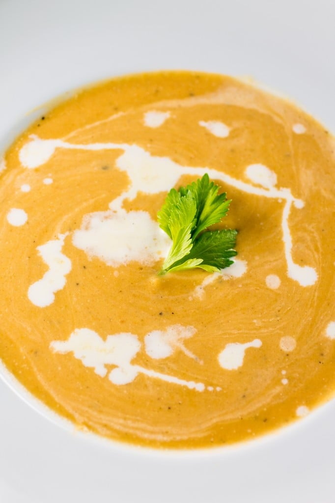 Sweet Potato Soup (with secret ingredient) | www.oliviascuisine.com