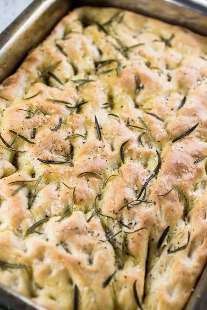 Rosemary Focaccia | www.oliviascuisine.com