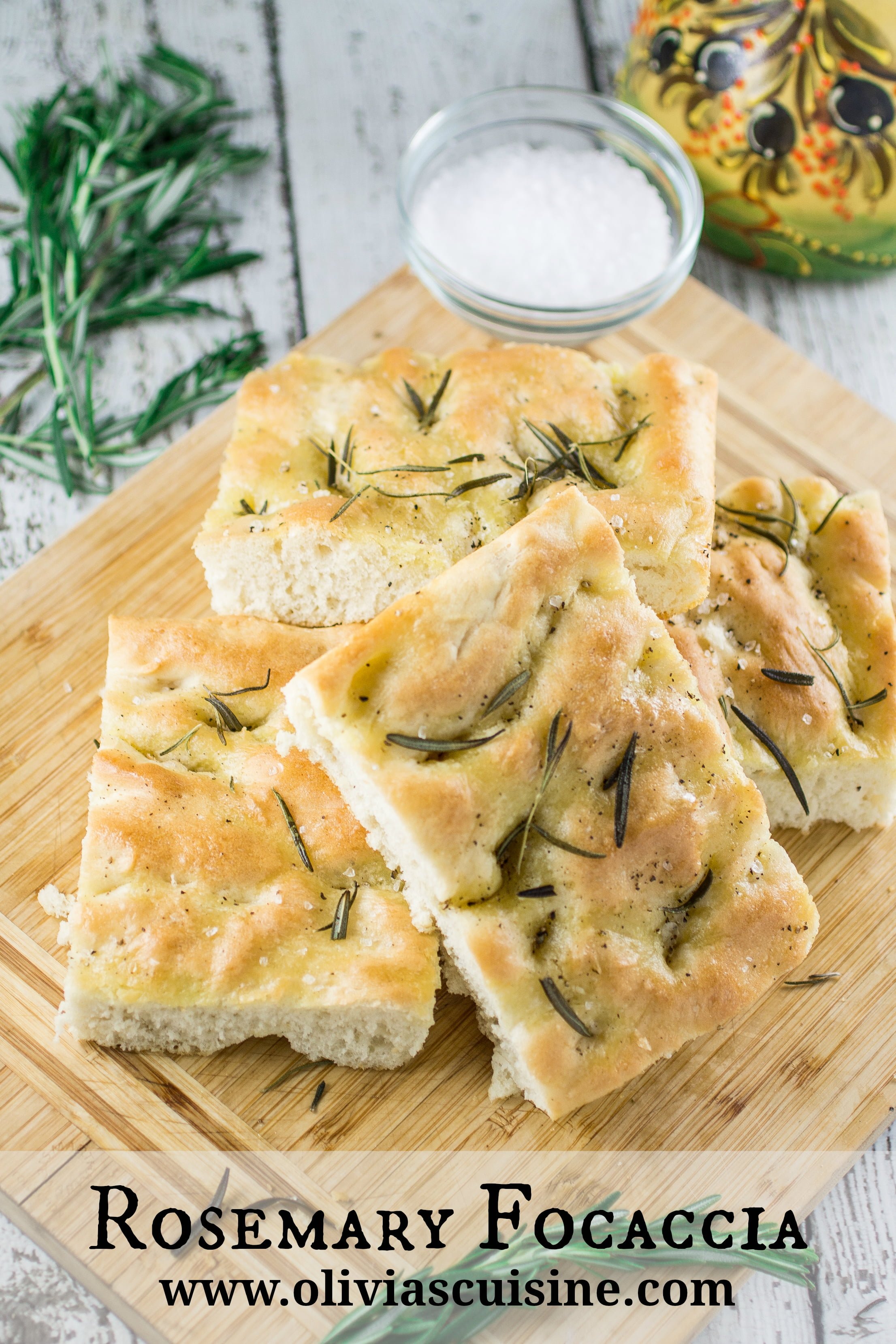Rosemary Focaccia Olivia's Cuisine