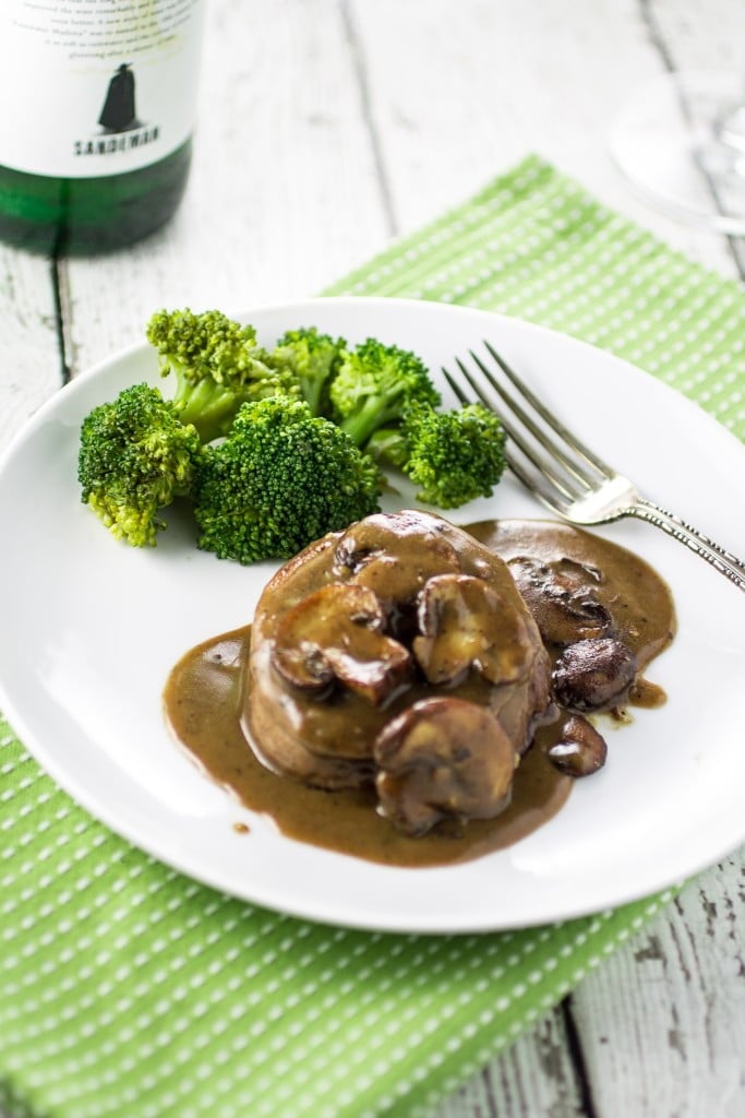 Filet Mignon with Mushrooms and Madeira Sauce | www.oliviascuisine.com