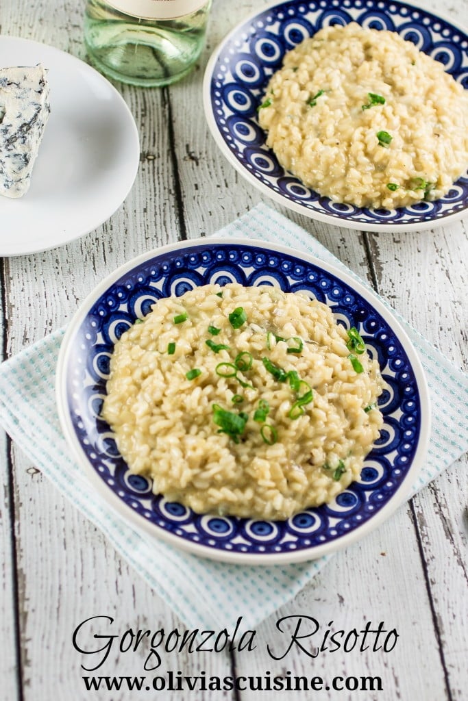 Gorgonzola Risotto | www.oliviascuisine.com