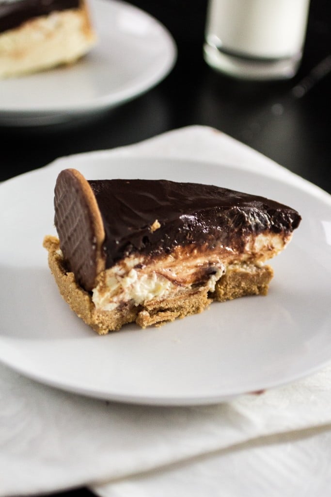 Chocolate Covered Cream Pie | www.oliviascuisine.com | Creamy, decadent and delicious, this pie will win your heart in one bite!