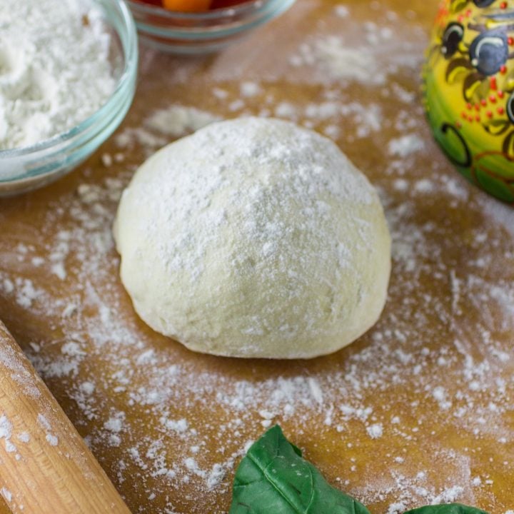 Homemade Pizza Dough | www.oliviascuisine.com | Perfect, foolproof homemade pizza dough that works every time!