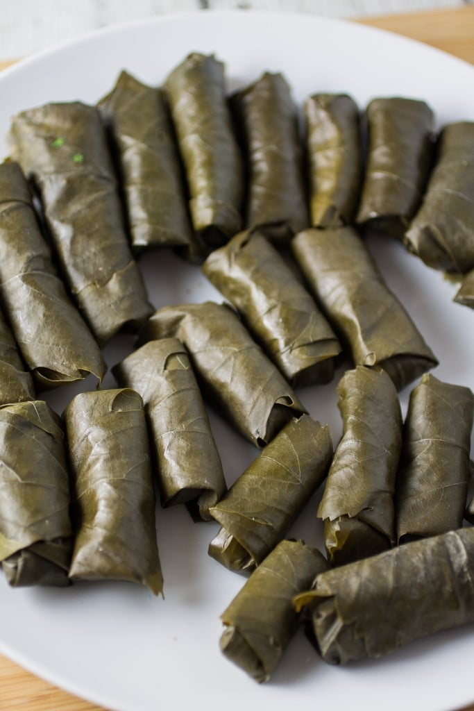 Meat & Rice Stuffed Grape Leaves | www.oliviascuisine.com