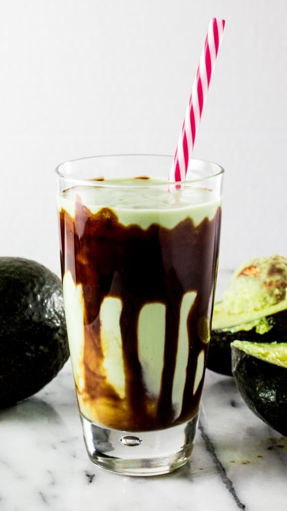 Indonesian Avocado Milkshake | www.oliviascuisine.com | Creamy, avocado smoothie sweetened with agave!