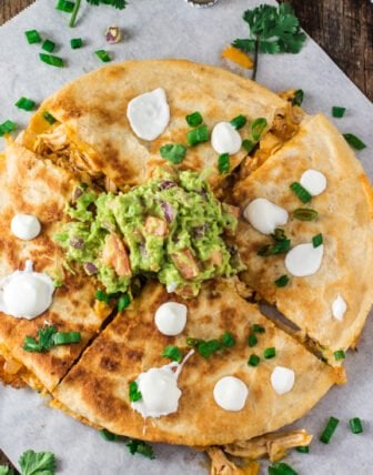 Easy Chicken Quesadilla