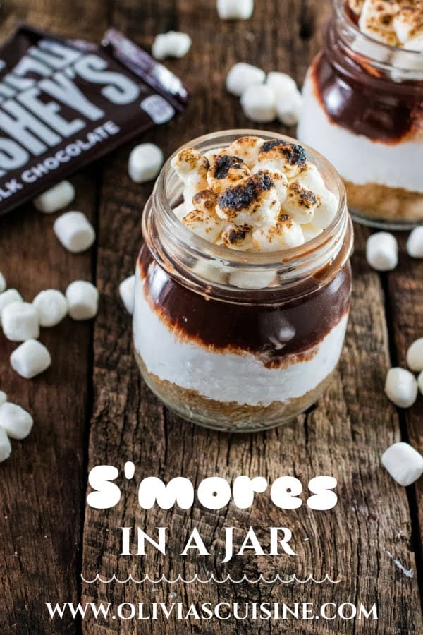 S Mores In A Jar Olivia S Cuisine S Mores In A Jar Olivia S Cuisine