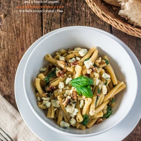 Casarecce with Gorgonzola  Walnuts  Arugula - 32