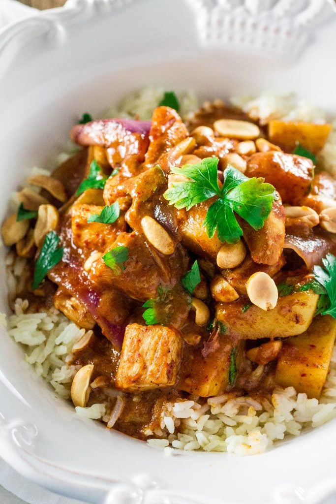 Massaman Curry Chicken | www.oliviascuisine.com | Make delicious Thai food at home with this easy and simple recipe!