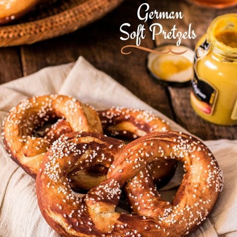 German Soft Pretzels (Laugenbrezel) | www.oliviascuisine.com | Oktoberfest is here and I'm sure you're looking for a good pretzel recipe to go with all that beer! ;-)