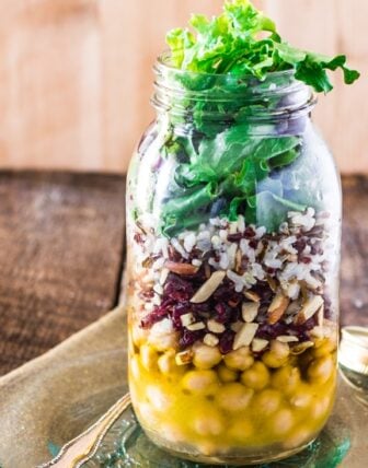 Easy Mason Jar Salad