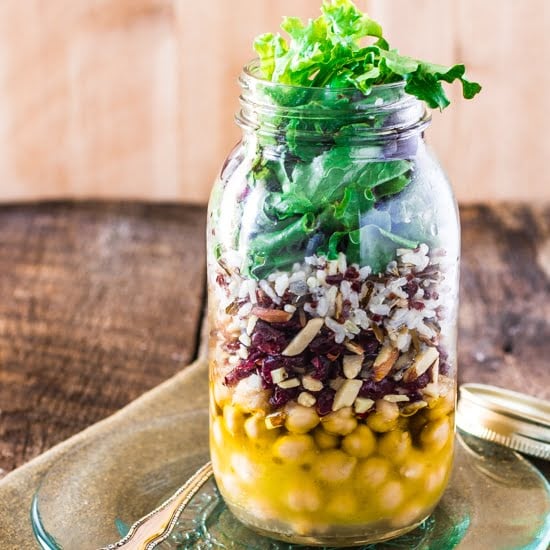 Easy Mason Jar Salad - Olivia's Cuisine