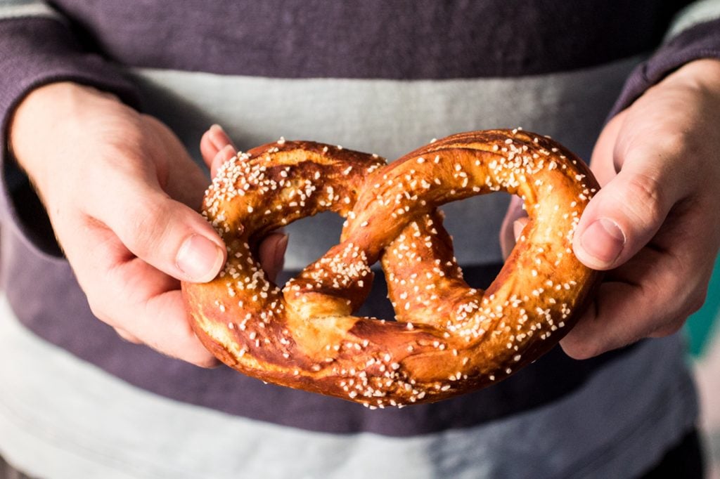 German Soft Pretzel Sticks | Oktoberfest Recipes To Keep The Party Going | Homemade Recipes