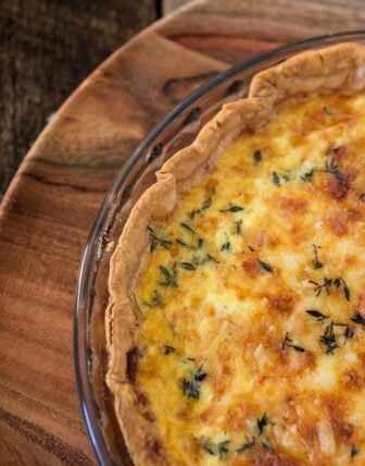 Ham and Cheese Quiche