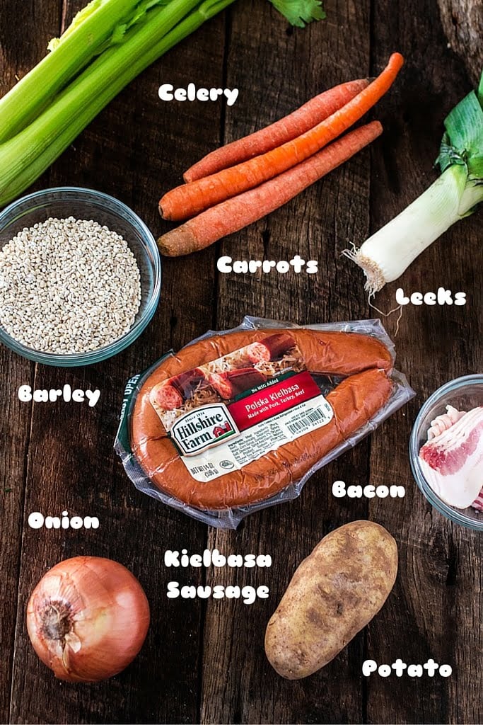 German Sausage and Barley Soup (Graupensuppe) Olivia's Cuisine