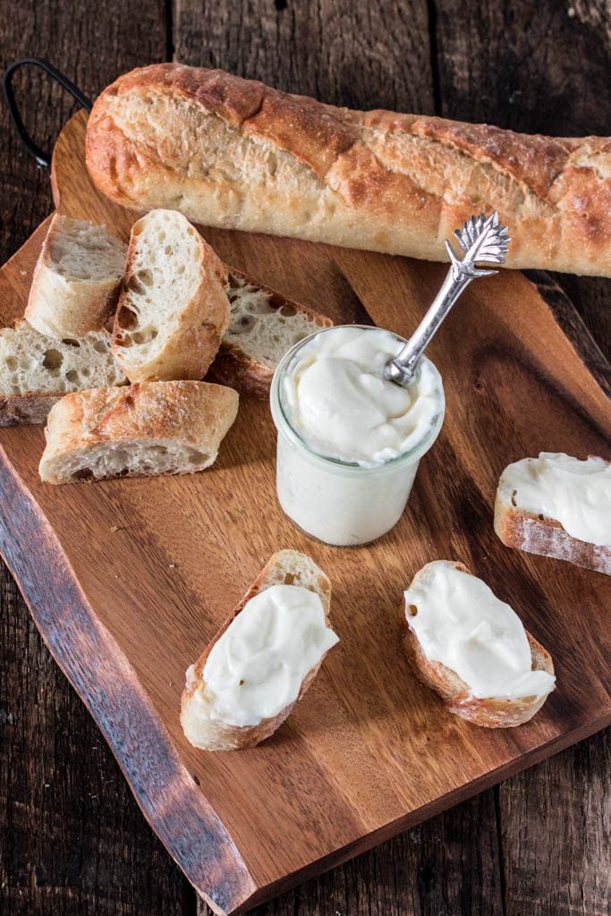 Requeijão (Brazilian Cream Cheese) | www.oliviascuisine.com | Brazilian cream cheese made in less than 10 minutes with the aid of a blender! Incredibly soft and creamy and way better than regular cream cheese. No wonder Brazilians are crazy about this stuff!