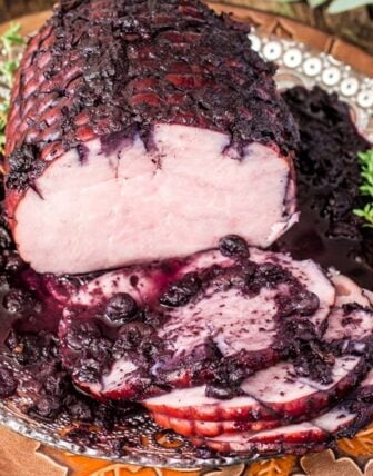 Blueberry Glazed Ham