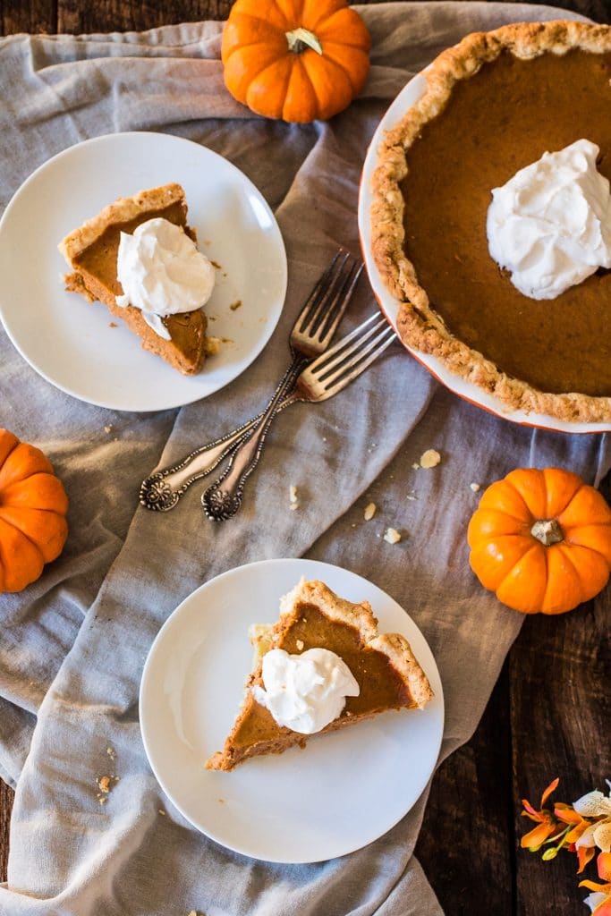 Libby's Pumpkin Pie with Maple Whipped Cream - Olivia's Cuisine