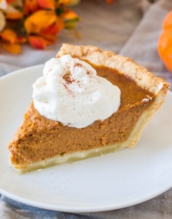 Libby’s Pumpkin Pie with Maple Whipped Cream
